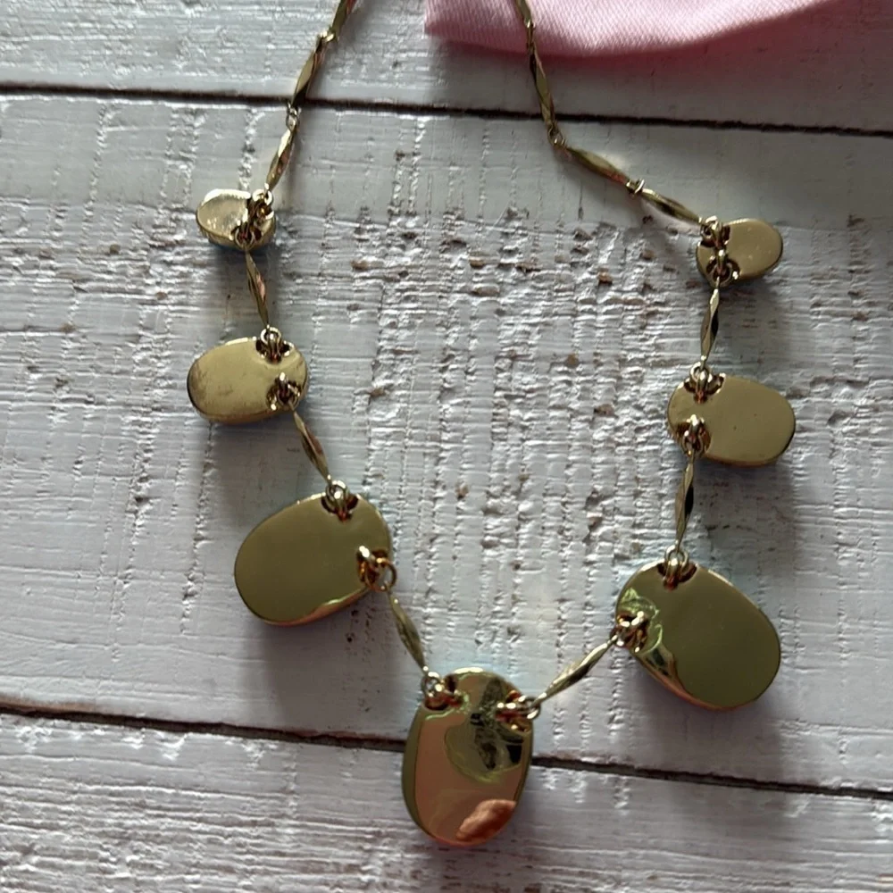 Kate Spade Gold and Turquoise Necklace